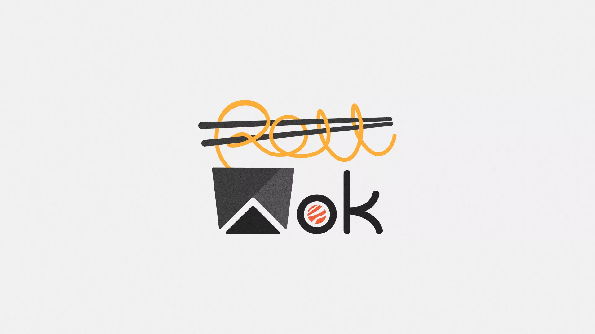 Разработка логотипа в Шагонаре для суши-бара «Roll Wok Club» Разработка логотипа в Шагонаре для суши-бара «Roll Wok Club»