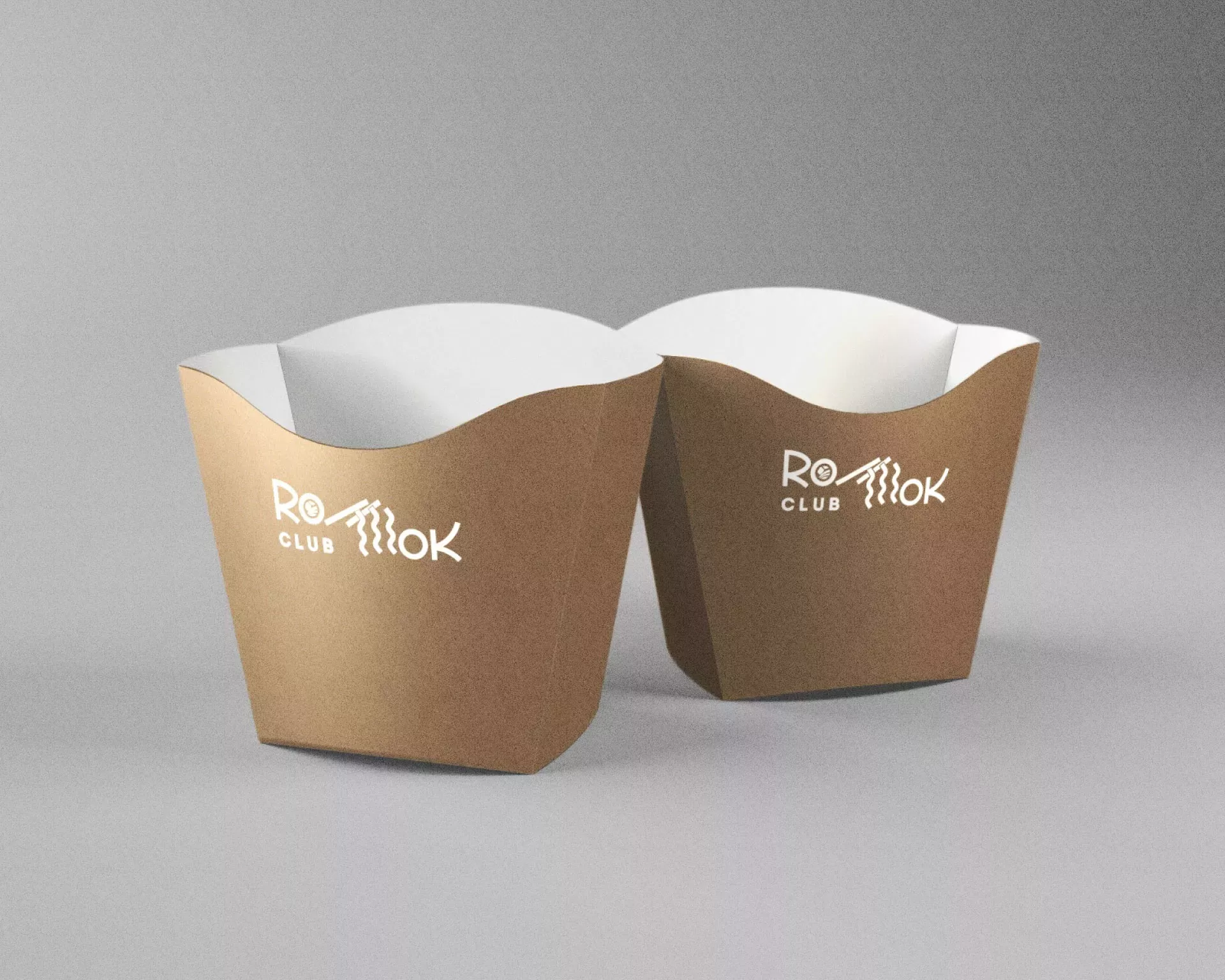 Создание дизайна упаковки суши-бара «Roll Wok Club» в Шагонаре